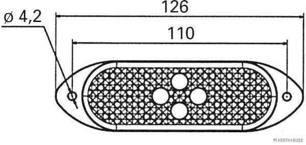 Herth+Buss Elparts Markeringslicht 82710340