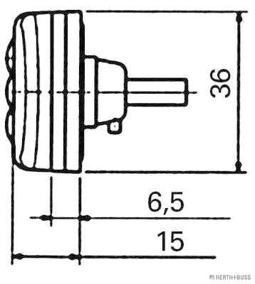 Herth+Buss Elparts Markeringslicht 82710340
