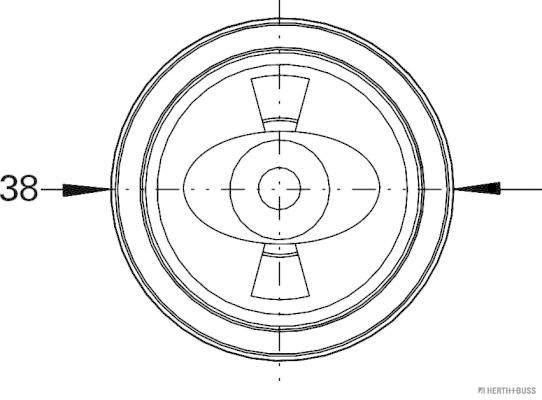 Herth+Buss Elparts Markeringslicht 82710343