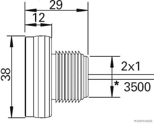 Herth+Buss Elparts Markeringslicht 82710343