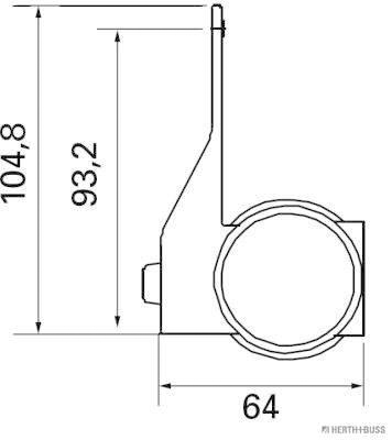 Herth+Buss Elparts Markeringslicht 82710347