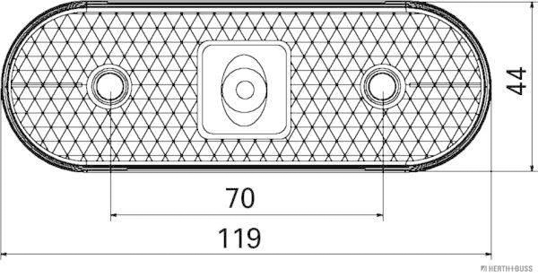 Herth+Buss Elparts Markeringslicht 82710366