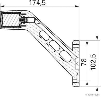 Herth+Buss Elparts Markeringslicht 82710399