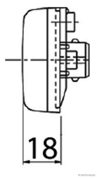 Herth+Buss Elparts Parkeerlicht  82710425