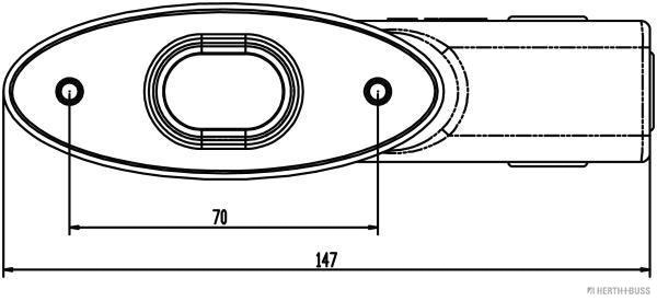 Herth+Buss Elparts Markeringslicht 82710446