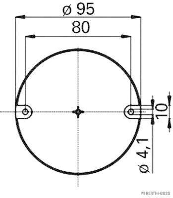 Herth+Buss Elparts Achterlicht 82850056