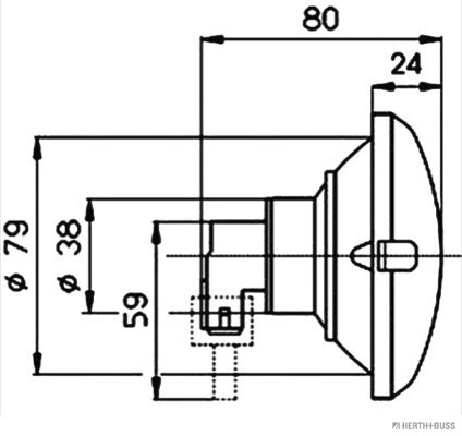 Herth+Buss Elparts Knipperlicht 83700057