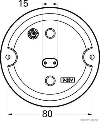 Herth+Buss Elparts Knipperlicht 83700111