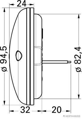 Herth+Buss Elparts Knipperlicht 83700111
