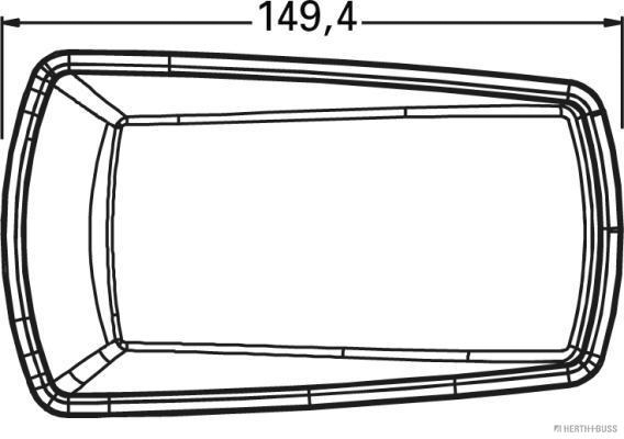 Herth+Buss Elparts Extra knipperlamp 83700128