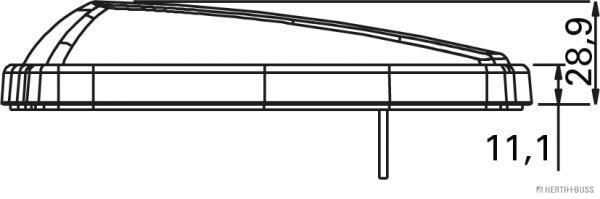 Herth+Buss Elparts Extra knipperlamp 83700128