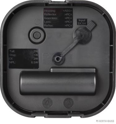 Herth+Buss Elparts Achterlichtenset 83830002