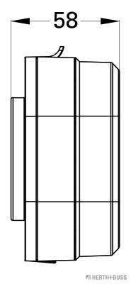 Herth+Buss Elparts Achterlichtenset 83830002