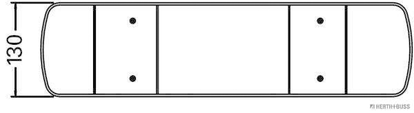 Herth+Buss Elparts Achterlicht 83830013