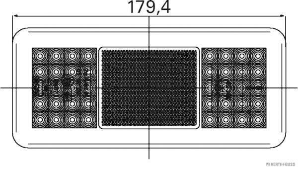 Herth+Buss Elparts Achterlicht 83830041