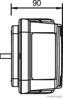 Herth+Buss Elparts Achterlicht 83830054