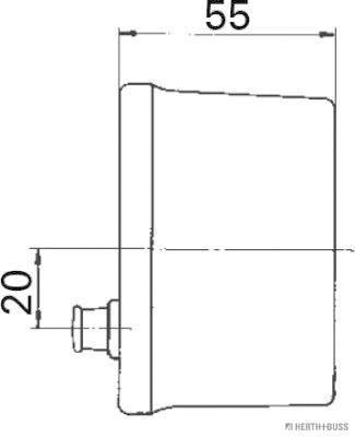 Herth+Buss Elparts Achterlicht 83830112
