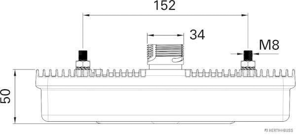 Herth+Buss Elparts Achterlicht 83830166