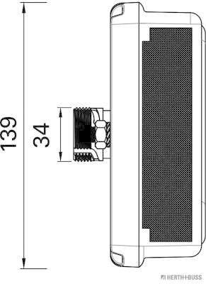 Herth+Buss Elparts Achterlicht 83830166