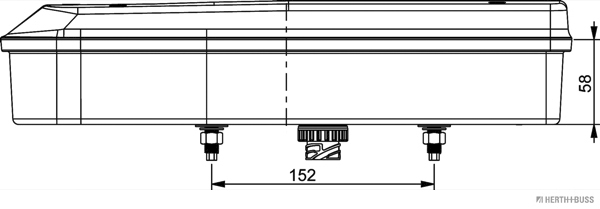 Herth+Buss Elparts Achterlicht 83830173