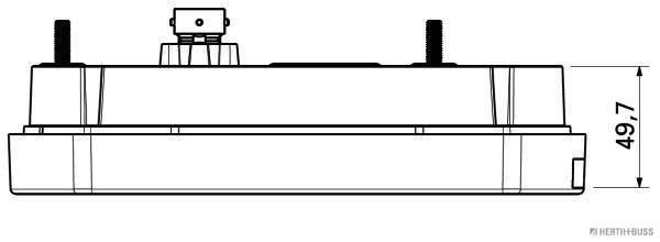 Herth+Buss Elparts Achterlicht 83830300