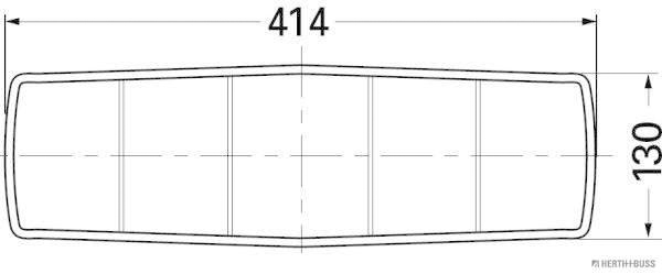 Herth+Buss Elparts Achterlicht 83830365