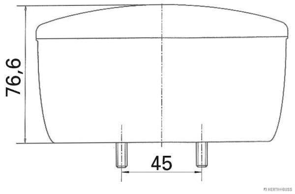 Herth+Buss Elparts Achterlicht 83830521