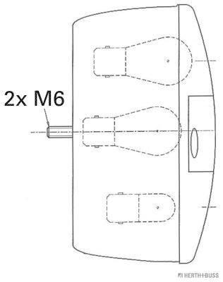 Herth+Buss Elparts Achterlicht 83830521