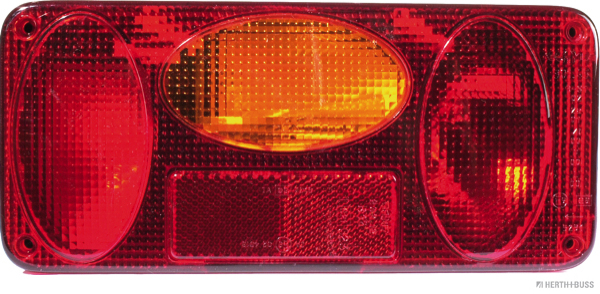 Lampglas voor achterlicht Herth+Buss Elparts 83832011