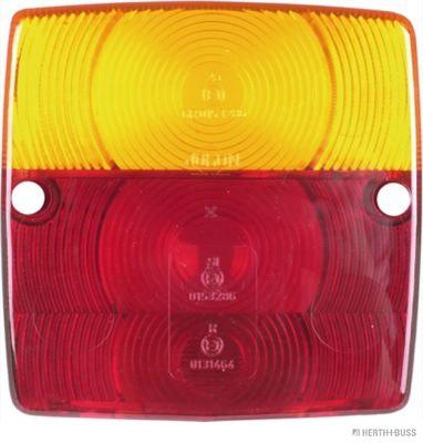 Lampglas voor achterlicht Herth+Buss Elparts 83832135