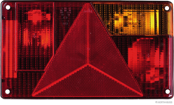 Lampglas voor achterlicht Herth+Buss Elparts 83832145