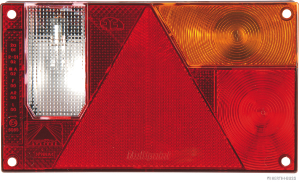 Lampglas voor achterlicht Herth+Buss Elparts 83832185