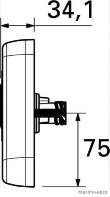 Herth+Buss Elparts Achterlicht 83840019
