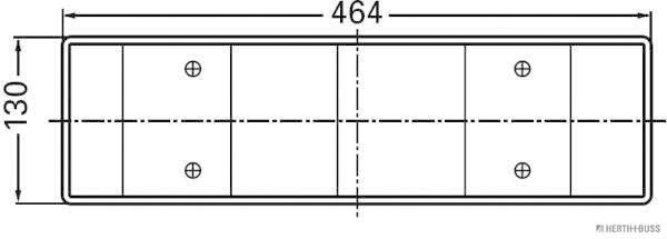 Herth+Buss Elparts Achterlicht 83840515