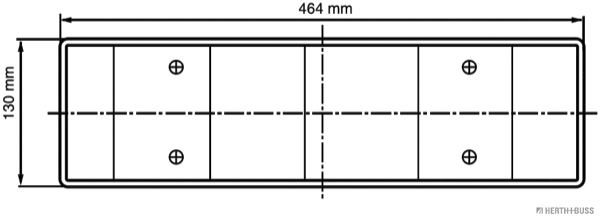 Herth+Buss Elparts Achterlicht 83840524