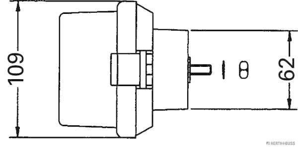 Herth+Buss Elparts Achterlicht 83840533
