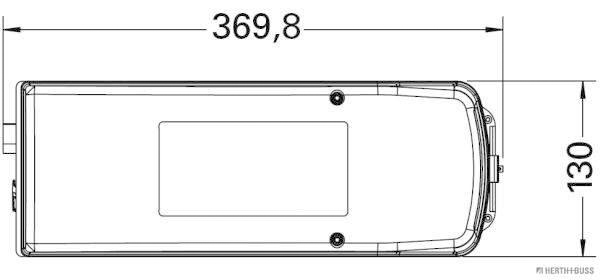 Herth+Buss Elparts Achterlicht 83840679