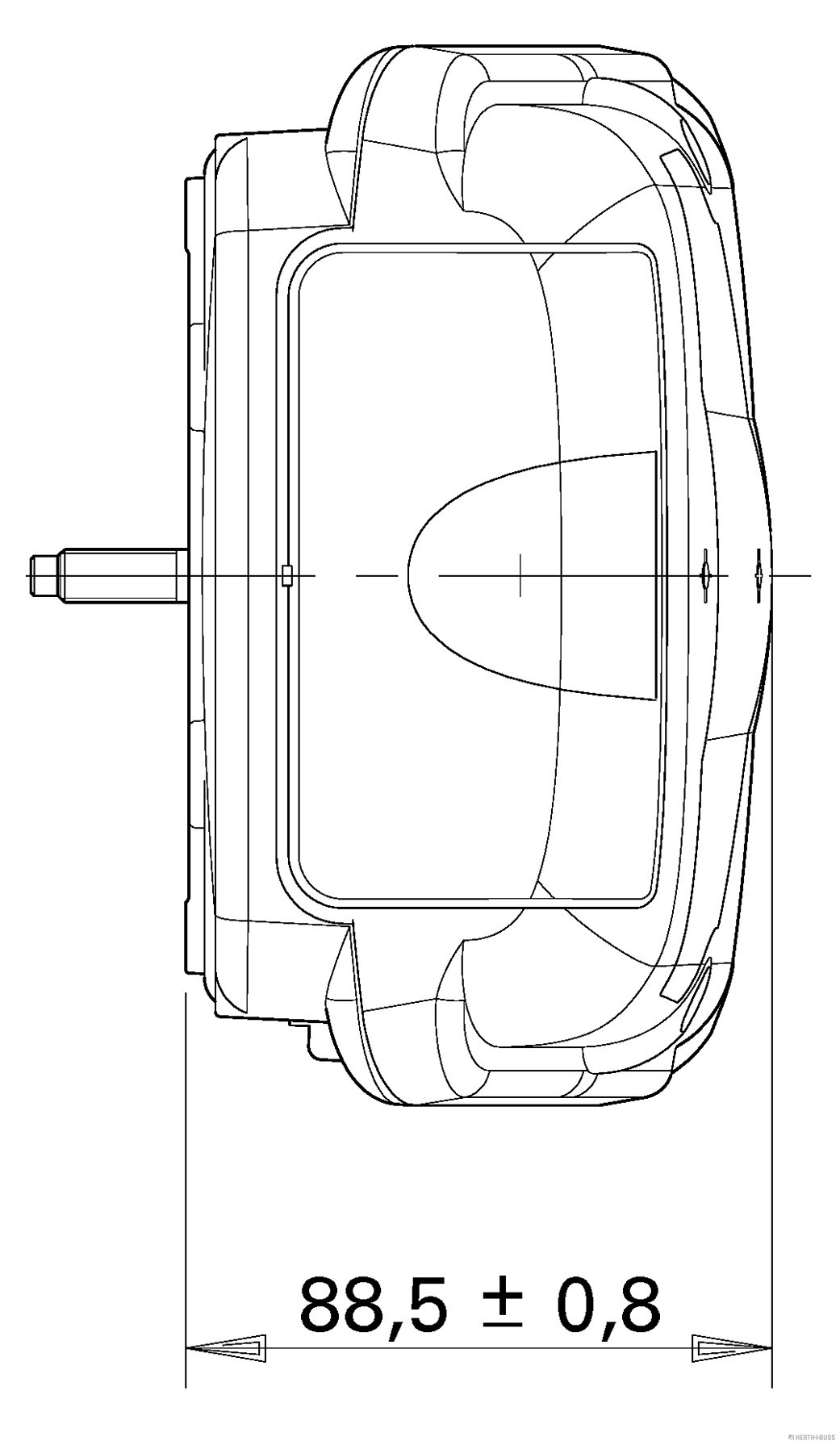 Herth+Buss Elparts Achterlicht 83840704