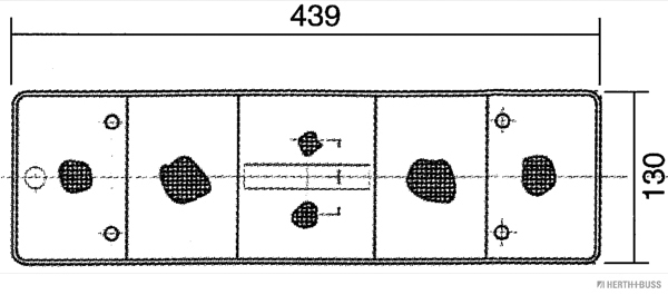 Herth+Buss Elparts Achterlicht 83840710
