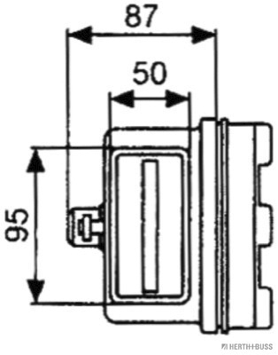 Herth+Buss Elparts Achterlicht 83840710