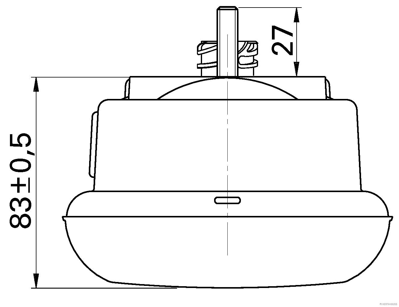 Herth+Buss Elparts Achterlicht 83840775