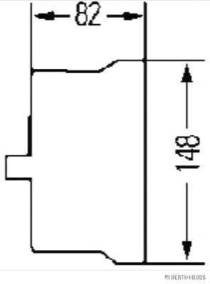 Herth+Buss Elparts Achterlicht 83840808