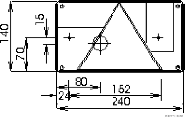Herth+Buss Elparts Achterlicht 83840816