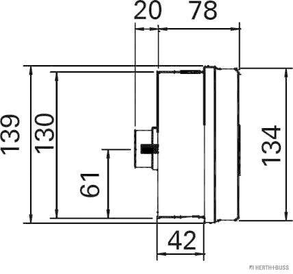 Herth+Buss Elparts Achterlicht 83840828