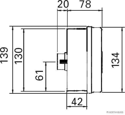 Herth+Buss Elparts Achterlicht 83840838