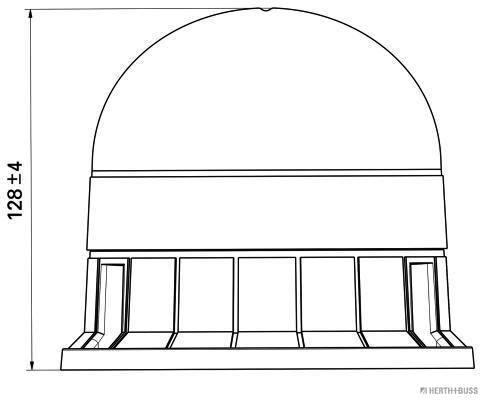 Herth+Buss Elparts Flitslamp 84770004