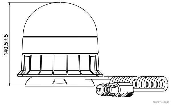 Herth+Buss Elparts Flitslamp 84770006