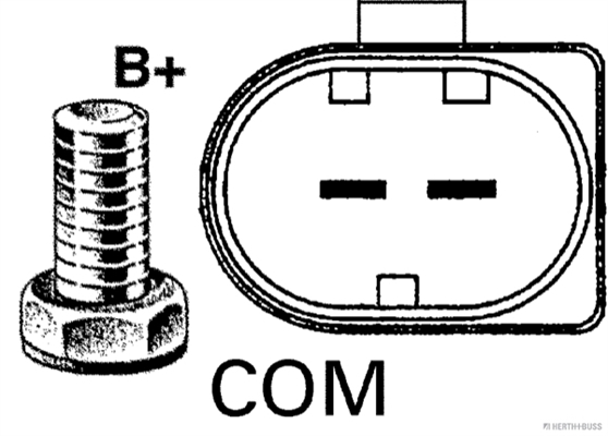 Herth+Buss Elparts Alternator/Dynamo 32439741