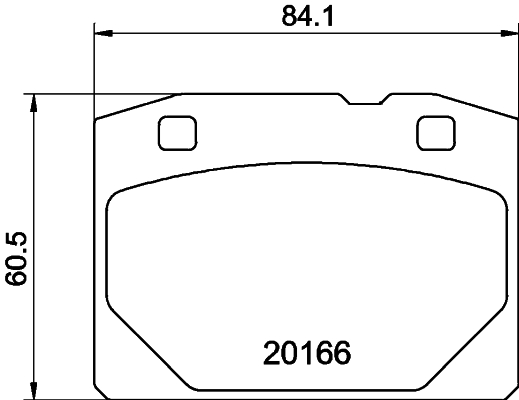 Remblokset Mintex MDB1074