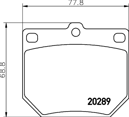 Remblokset Mintex MDB1054